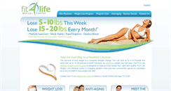 Desktop Screenshot of fit4lifeweightlosscenter.com